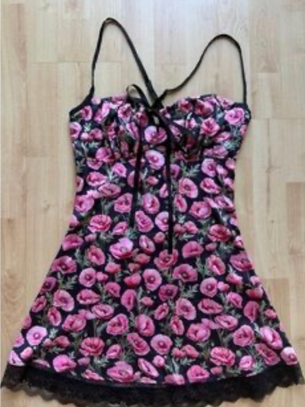 🎀 SUGAR THRILLZ CIAO LOVE POPPY MINI DRESS [DOLLZ KILL]